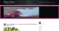 Desktop Screenshot of driftchick.com